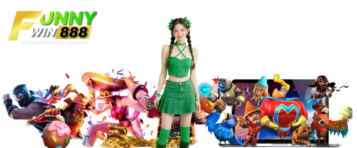 "FUNNYWIN888: Easy-to-win slots with unlimited multipliers daily."